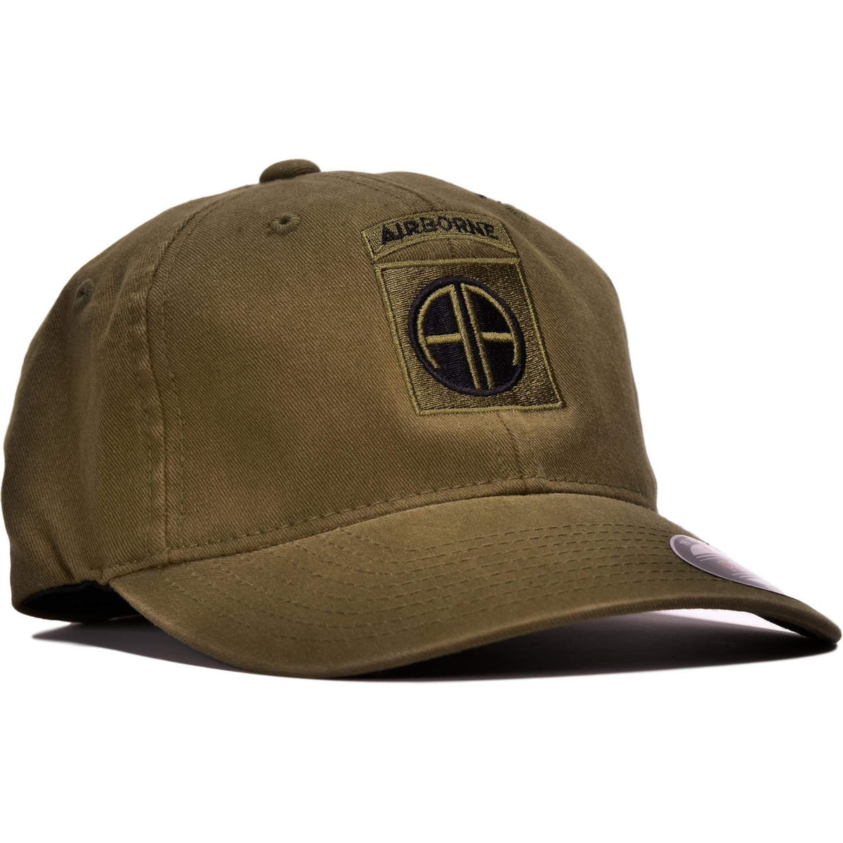 ARMY 82nd AIRBORNE アメリカ　帽子　キャップ　エアボーン US Military 82nd Airborne Khaki Adjustable Baseball Hat Cap