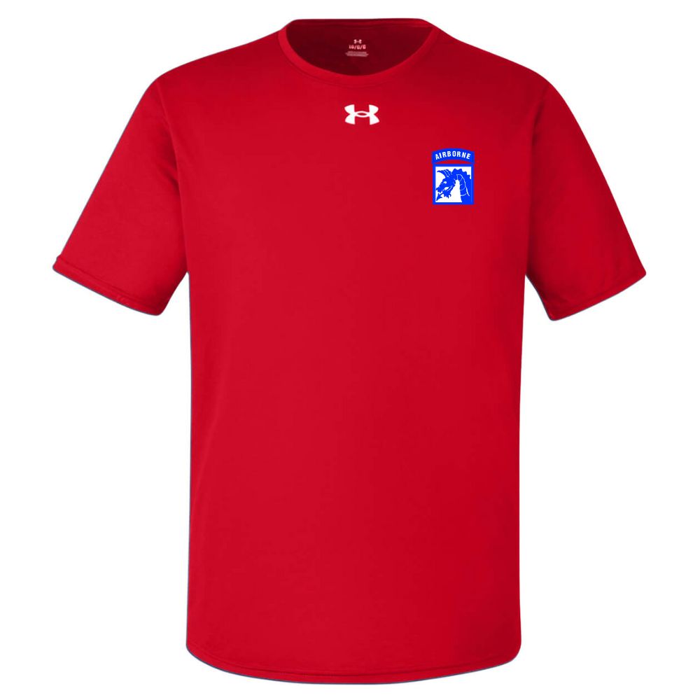 Under Armour トヨタ ロゴ Tシャツ レッド Departments - UNDER ARMOUR BIG LOGO UA TECH SHORT SLEEVE