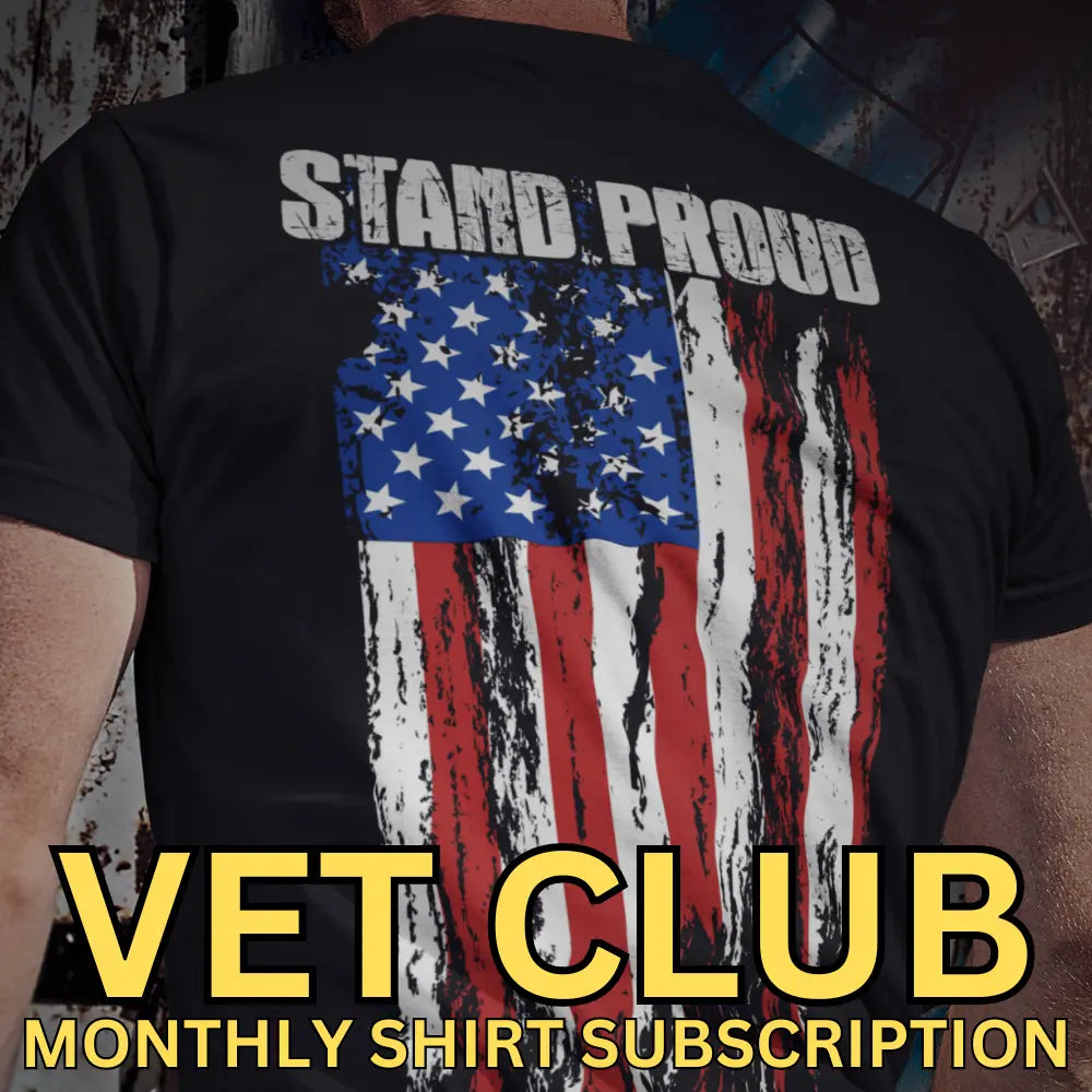 Vet Club - Monthly T-Shirt Subscription Club 11Bravos.com