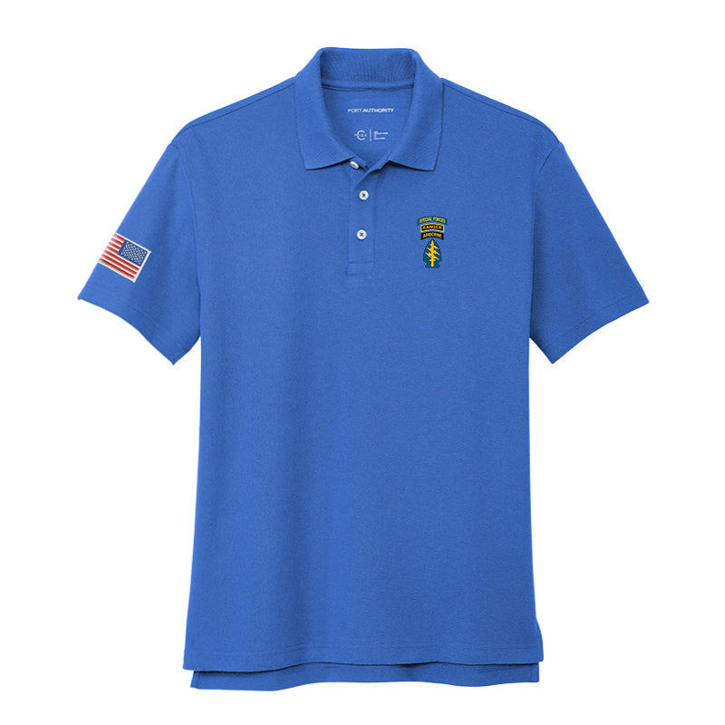 Special Forces Ranger Airborne Cotton Blend Polo Shirt – 11Bravos.com