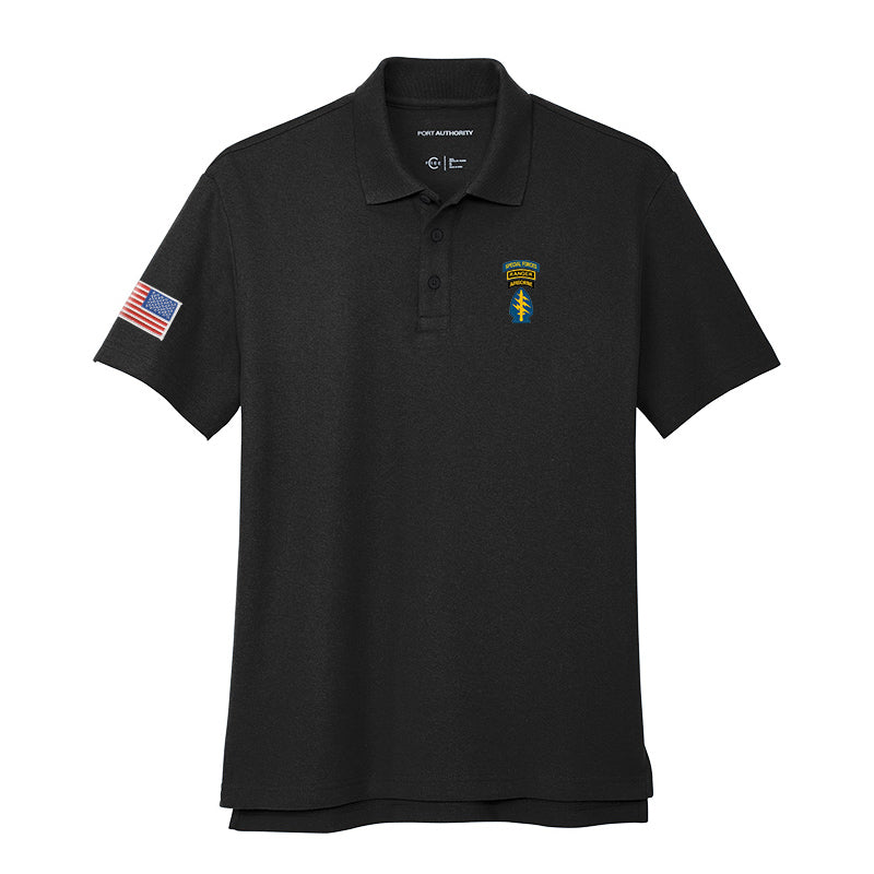 Special Forces Ranger Airborne Cotton Blend Polo Shirt – 11Bravos.com