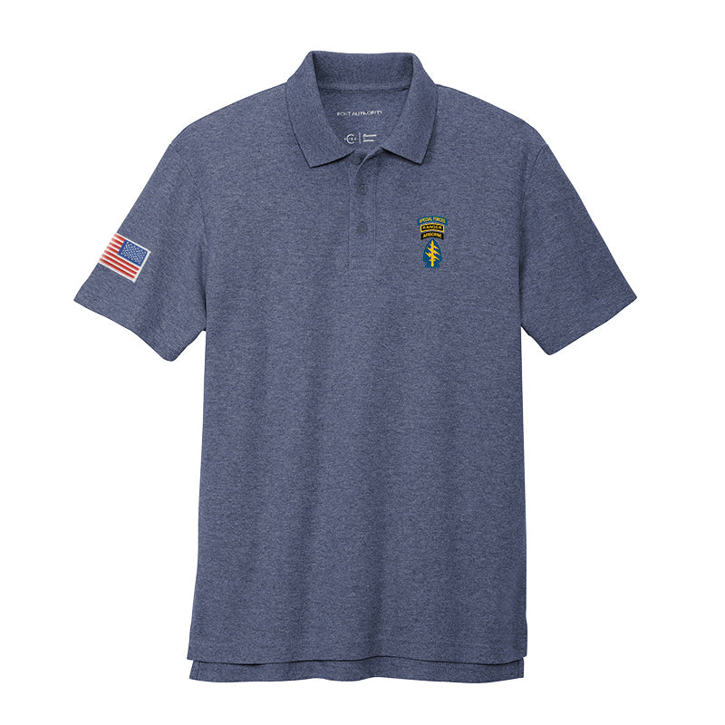 Special Forces Ranger Airborne Cotton Blend Polo Shirt – 11Bravos.com